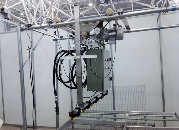 溫室育苗噴灌機(jī)可以結(jié)合水肥一體化使用嗎？